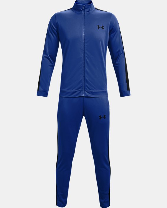 Men's UA Knit Track Suit, Blue, pdpMainDesktop image number 4